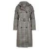 Jacke Happy Rainy Days Brooklyn Trenchcoat Check Damen -Regenstiefel Geschäft 1 Brooklyn Check