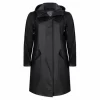 Mantel Happy Rainy Days Pu Coat Bodee Black Damen -Regenstiefel Geschäft 1 img 7436 1