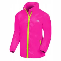 Regenjacke Mac In A Sac Neonpink Kinder