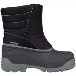 Schneestiefel Winter-Grip Snow Base Schwarz Grau