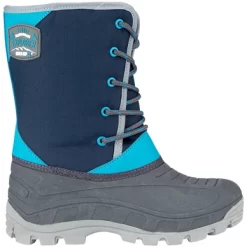 Schneestiefel Winter-Grip Junior Northern Hiker Dunkelblau Blau Grau Kinder