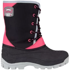 Schneestiefel Winter-Grip Junior Northern Hiker Schwarz Grau Rosa Kinder