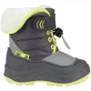 Schneestiefel Winter-Grip Junior Hoppin Bieber Anthrazit Grau Hellgrün Kinder -Regenstiefel Geschäft 1165 AGG