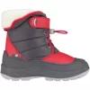 Schneestiefel Winter-Grip Junior Hoppin Bieber Anthrazit Rot Grau Kinder -Regenstiefel Geschäft 1165 ARG