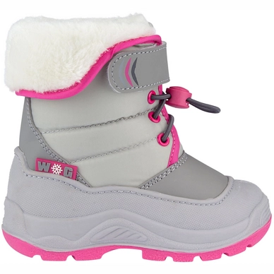 Schneestiefel Winter-Grip Junior Hoppin Bieber Hellgrau Grau Rosa Kinder 3 Schneestiefel Winter-Grip Junior Hoppin Bieber Hellgrau Grau Rosa Kinder