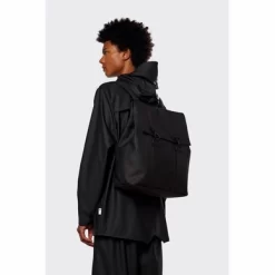 Rucksack Rains MSN Bag Black 21L Unisex -Regenstiefel Geschäft 12130 black men 1