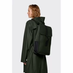 Rucksack Rains Backpack Green 13L Unisex -Regenstiefel Geschäft 12200 green women 1