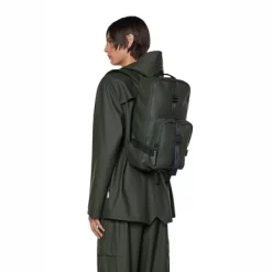 Rucksack Rains Trail Rucksack Unisex Green (42 X 27 X 12 Cm) 8 Rucksack Rains Trail Rucksack Unisex Green (42 X 27 X 12 Cm) -Regenstiefel Geschäft 12300 green men 1
