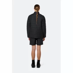 Jacke RAINS Trekker Jacket Black Unisex -Regenstiefel Geschäft 1543 black women 3