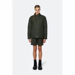 Jacke RAINS Trekker Jacket Green 19 Jacke RAINS Trekker Jacket Green -Regenstiefel Geschäft 1543 green women 1