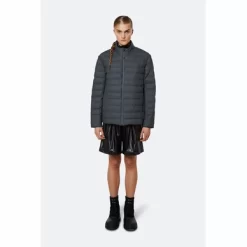 Jacke RAINS Trekker Jacket Slate Unisex 19 Jacke RAINS Trekker Jacket Slate Unisex -Regenstiefel Geschäft 1543 slate women 1