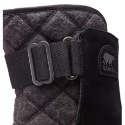 Sorel Women Newbie Black Grill Schwarz -Regenstiefel Geschäft 1560711 010 a1