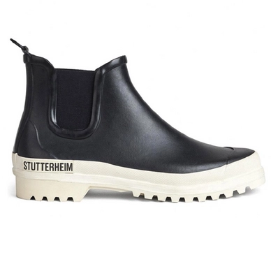 Gummistiefel Stutterheim Chelsea Rainwalker Schwarz/Weiß Unisex 3 Gummistiefel Stutterheim Chelsea Rainwalker Schwarz/Weiß Unisex