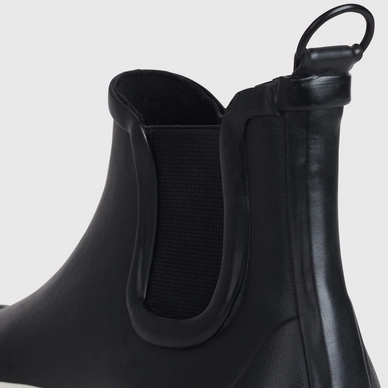 Gummistiefel Stutterheim Chelsea Rainwalker Schwarz/Weiß Unisex 4 Gummistiefel Stutterheim Chelsea Rainwalker Schwarz/Weiß Unisex – Bild 2
