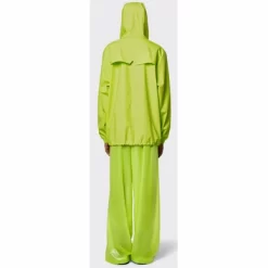 Regenjacke Rains Storm Breaker Reflective Digital Lime Unisex -Regenstiefel Geschäft 18370 refelctivedigitallime women 3