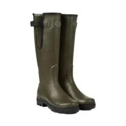 Gummistiefel Le Chameau Vierzon Jersey Chameau Femme Vert Damen -Regenstiefel Geschäft 2 1174 7100 1 1