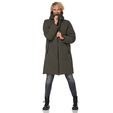 Jacke Happy Rainy Days Leeds Padded Coat Chimera Olive Damen 4 Jacke Happy Rainy Days Leeds Padded Coat Chimera Olive Damen – Bild 2