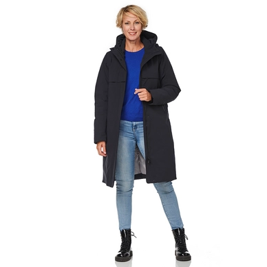 Jacke Happy Rainy Days Boston Padded Coat Blue Graphite Damen 4 Jacke Happy Rainy Days Boston Padded Coat Blue Graphite Damen – Bild 2