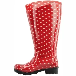 Gummistiefel Wide Wellies Rot Weiß Polka Dots Wadenweite L -Regenstiefel Geschäft 2 9900002 480 351 3 ww 20151008135417184 1