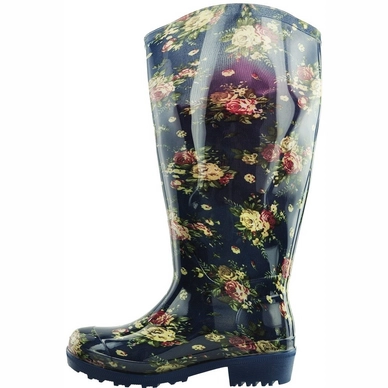 Gummistiefel Wide Wellies Flowers Wadenweite L 4 Gummistiefel Wide Wellies Flowers Wadenweite L – Bild 2