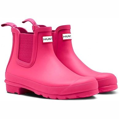 Gummistiefel Hunter Original Chelsea Bright Pink Damen 4 Gummistiefel Hunter Original Chelsea Bright Pink Damen – Bild 2