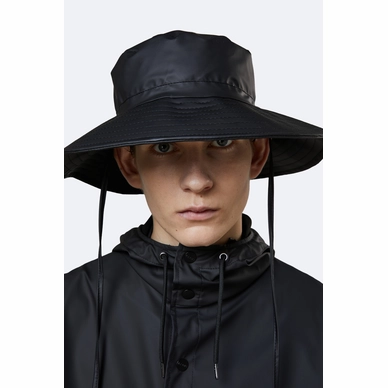 Regenhut RAINS Boonie Hat Black 4 Regenhut RAINS Boonie Hat Black – Bild 2