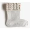 Stiefelsocke Hunter Little Kids 6Stitch Cable Boot Sock Greige -Regenstiefel Geschäft 20220823141427 PROD AW21 ORG KAS4024AAB GRG 2