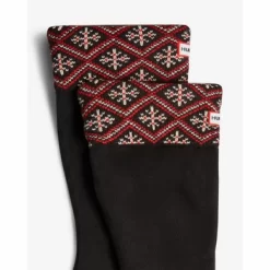 Stiefelsocken Hunter U Fairisle Tall Boot Sock Black -Regenstiefel Geschäft 3 20221003162928 PROD AW22 ORG UAS3406RPY BLK 3
