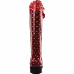 Gummistiefel Wide Wellies Rot Weiß Polka Dots Wadenweite L -Regenstiefel Geschäft 3 9900002 480 351 4 ww 20151008135430593 1
