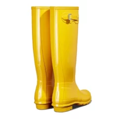 Gummistiefel Hunter Original Tall Gloss Gelb -Regenstiefel Geschäft 3 WFT1000RGL RYL 2