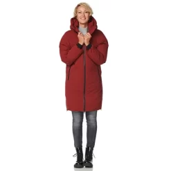 Jacke Happy Rainy Days Leeds Padded Coat Dark Red Damen -Regenstiefel Geschäft 4 14382HRD 3 9 2021 Leeds Darkred
