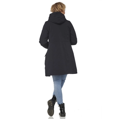 Jacke Happy Rainy Days Orlando Padded Coat Blue Graphite Damen 6 Jacke Happy Rainy Days Orlando Padded Coat Blue Graphite Damen – Bild 4