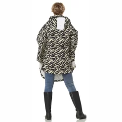 Poncho Happy Rainy Days Rain Cape Unisex Beige Schwarz -Regenstiefel Geschäft 4 32054 hrd 9 2022 cape zebra beige scaled 1