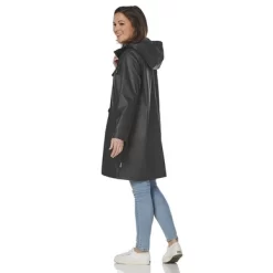 Mantel Happy Rainy Days Pu Coat Bodee Black Damen -Regenstiefel Geschäft 4 8800 hrd 1 2021 pucoatbodee
