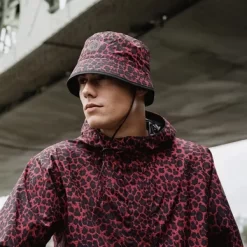 AGU Unisex Motion Bucket Rain Hat Urban Outdoor Leopard Regenhut -Regenstiefel Geschäft 43480200 563 prod 31 37
