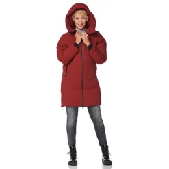 Jacke Happy Rainy Days Leeds Padded Coat Dark Red Damen -Regenstiefel Geschäft 5 14383HRD 3 9 2021 Leeds Darkred