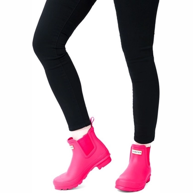 Gummistiefel Hunter Original Chelsea Bright Pink Damen 7 Gummistiefel Hunter Original Chelsea Bright Pink Damen – Bild 5