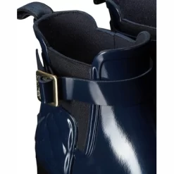 Gummistiefel Hunter Refined Gloss Quilt Chelsea Navy Damen -Regenstiefel Geschäft 5 WFS1032RGL NVY 4