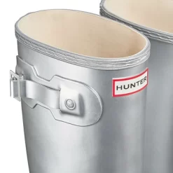 Gummistiefel Hunter Original Tall Silber -Regenstiefel Geschäft 6 WFT1000RMA SIL 5