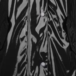 Regenjacke Happy Rainy Days Rain Mac Padded Teddy Boaz Black Damen -Regenstiefel Geschäft 6 jacket pu black 2