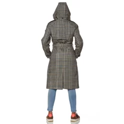 Jacke Happy Rainy Days Brooklyn Trenchcoat Check Damen -Regenstiefel Geschäft 7 15434HRD 3 9 2021 Brooklyn check