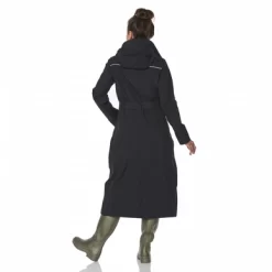 Jacke Happy Rainy Days Michigan Long Coat India Ink -Regenstiefel Geschäft 7 long bowieblack hrd 6 2018 7837 1 2 1