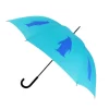 Regenschirm Blooming Brollies San Francisco Pinguin Blue
