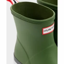 Gummistiefel Hunter Original Play Short Speckle Scottish Moss Green Damen -Regenstiefel Geschäft 7d 1