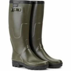 Aigle Benyl Gummistiefel Khaki -Regenstiefel Geschäft 923x1200 1