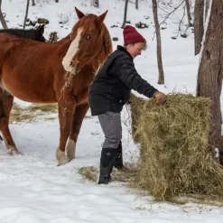 Schneestiefel Muck Boot Arctic Sport II Tall Schwarz Schwarz Damen -Regenstiefel Geschäft AS2T 000SportIIBlackhorse