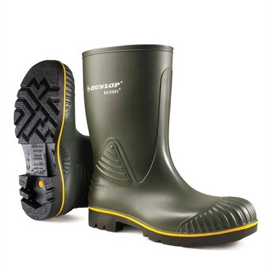 Dunlop Acifort Gummistiefeletten Grün 3 Dunlop Acifort Gummistiefeletten Grün