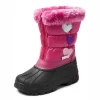 Schneestiefel Gevavi CW94 Rosa Kinder -Regenstiefel Geschäft CW9407 CW940701