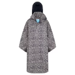Poncho Happy Rainy Days Bike Cape Mara Cheetah Midnight Blau