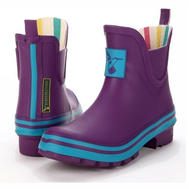 Gummistiefeletten Evercreatures Eggplant Meadow 4 Gummistiefeletten Evercreatures Eggplant Meadow – Bild 2